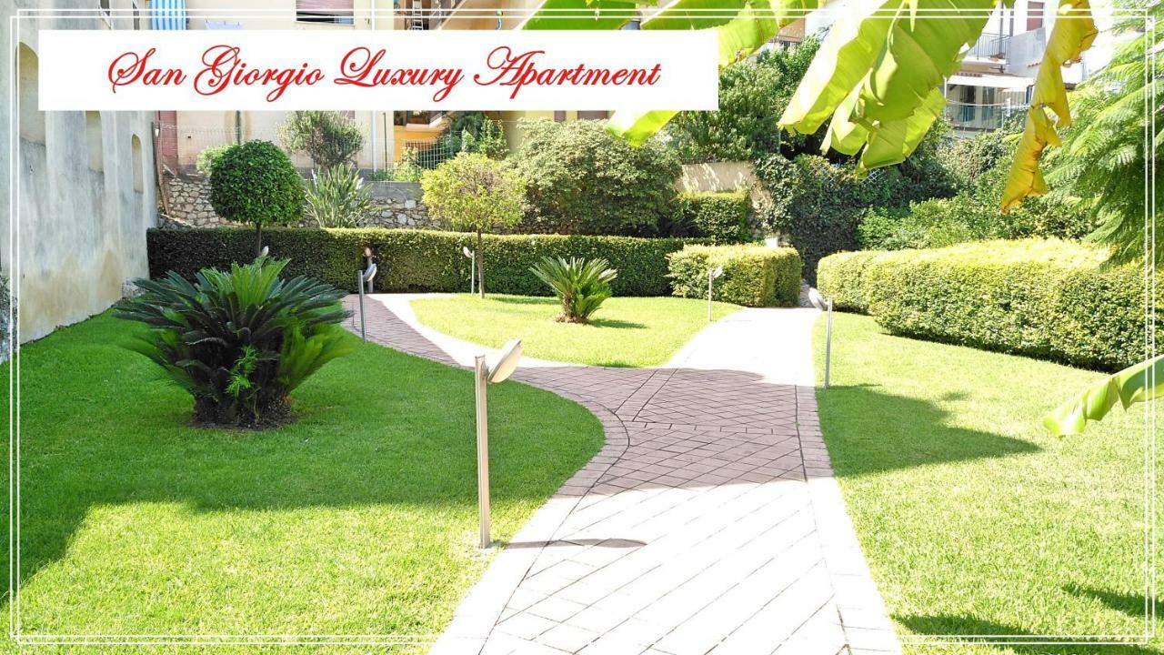 San Giorgio Luxury Apartment Taormina-Panoramic Pool & Parking Space Ngoại thất bức ảnh