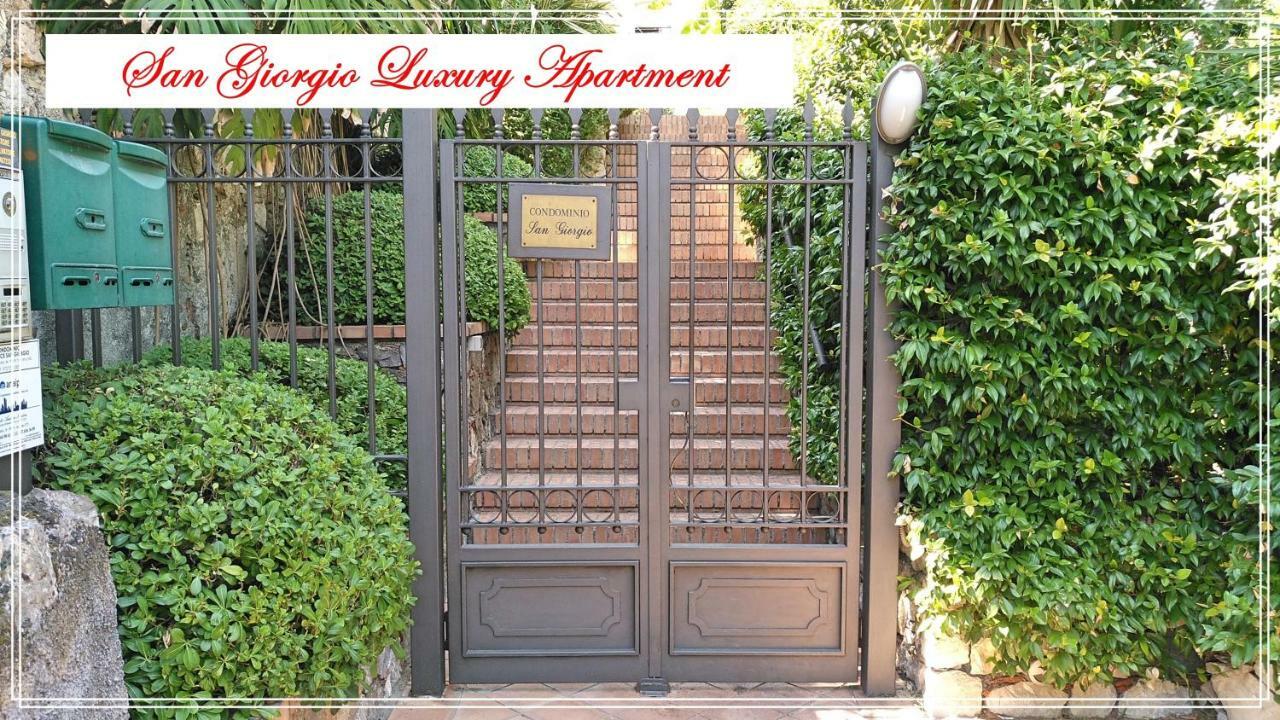 San Giorgio Luxury Apartment Taormina-Panoramic Pool & Parking Space Ngoại thất bức ảnh